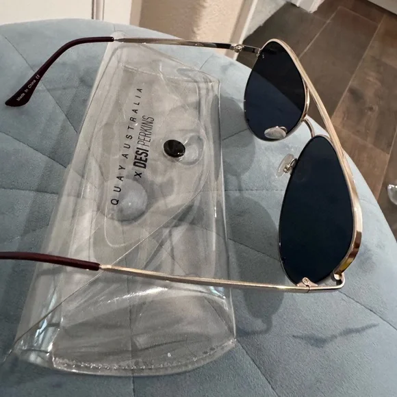 Quay x Desi High Key Sunglasses - Picture 3 of 7